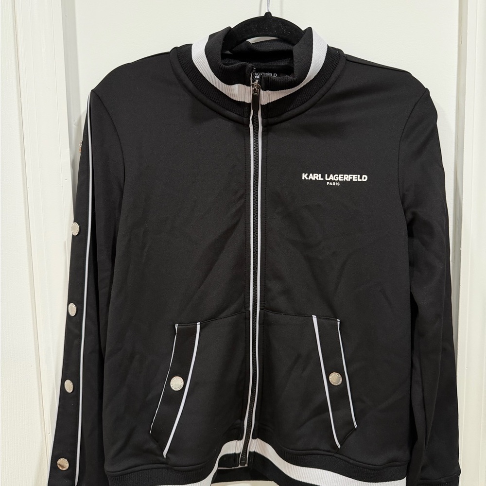 Karl Lagerfeld Black and White Jacket